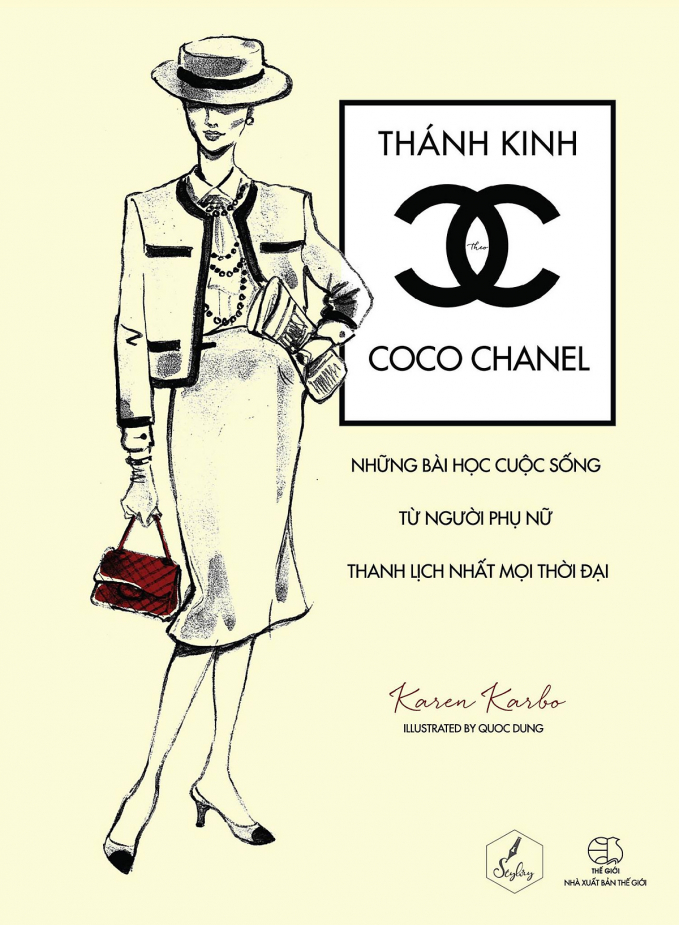 Bìa sách Thánh kinh theo Coco Chanel. Ảnh: tiki.
