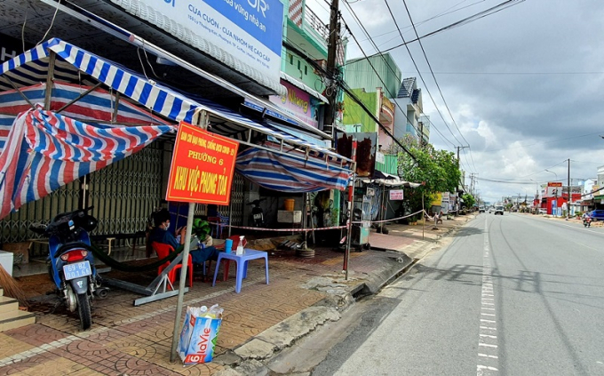 Toàn tỉnh Cà Mau có 09 xã vùng đỏ, 31 xã vùng cam và 61 xã vùng vàng về dịch Covid-19. Ảnh CTTĐT Cà Mau