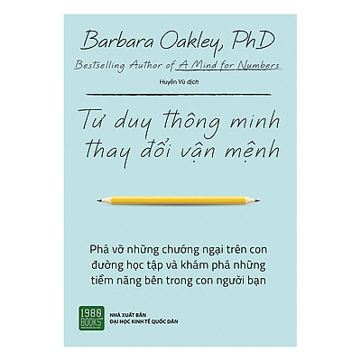 Bìa sách đơn giản nhưng hút mắt của Tư duy thông minh thay đổi vận mệnh. Ảnh: tiki.