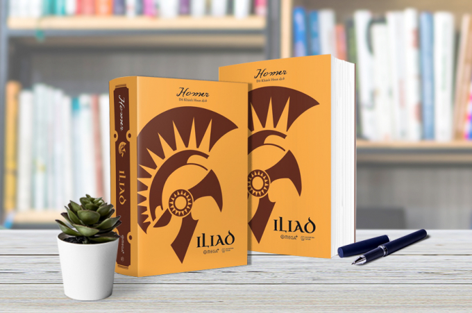 Iliad - Bản trường ca Hy Lạp cổ. Ảnh Alpha Books.