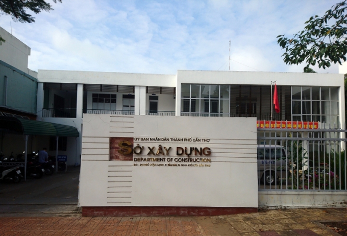 Sở Xây dựng thành phố Cần Thơ.