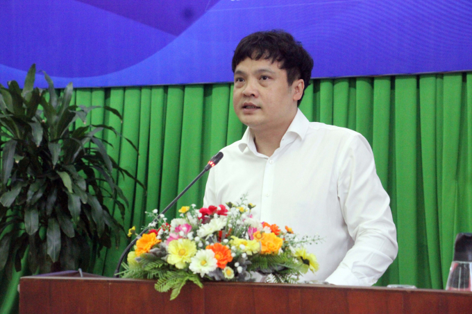 Tổng Giám đốc FPT Nguyễn Văn Khoa phát biểu tại hội thảo.