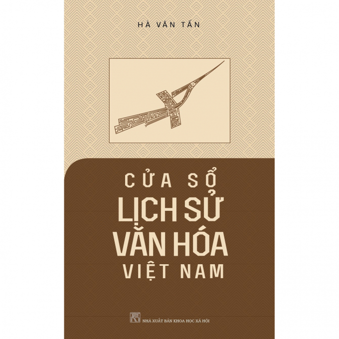 Bìa sách Cửa sổ lịch sử văn hóa Việt Nam. Ảnh tiki.