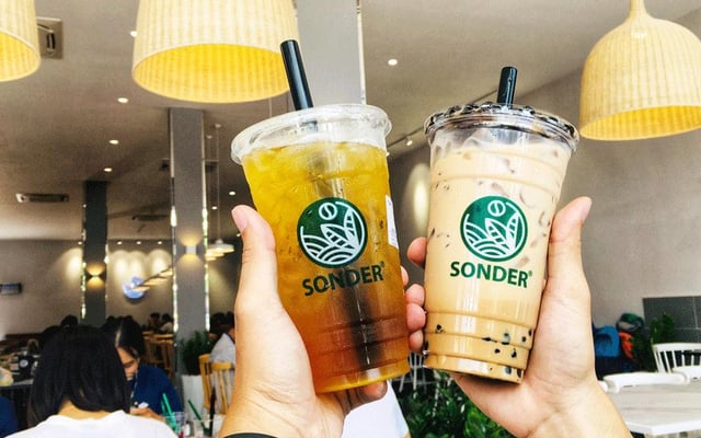 Sonder - Tea & Coffee là một trong những quán cà phê nhận được nhiều tình cảm của học sinh, sinh viên Cần Thơ. Ảnh Foody.