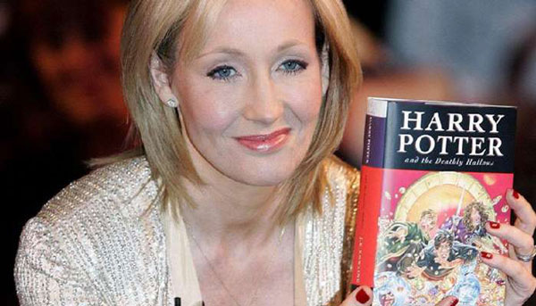 JK Rowling - một nhà văn vĩ đại. Ảnh Internet.