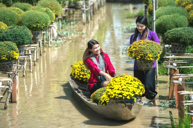 Lễ hội hoa Xuân thu hút sự chú ý của hàng nghìn du khách trong nước và quốc tế. Ảnh halotravel.