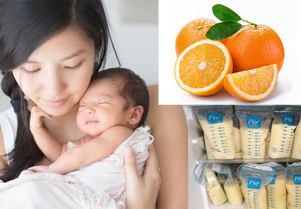 Đặc biệt, một số thành phần trong quả cam còn giúp kích thích quá trình làm lành vết mổ. Đồng thời, uống nước cam thường xuyên cũng sẽ giúp cho hệ tiêu hóa của mẹ hoạt động tốt hơn. Ảnh: Gia đình mới.
