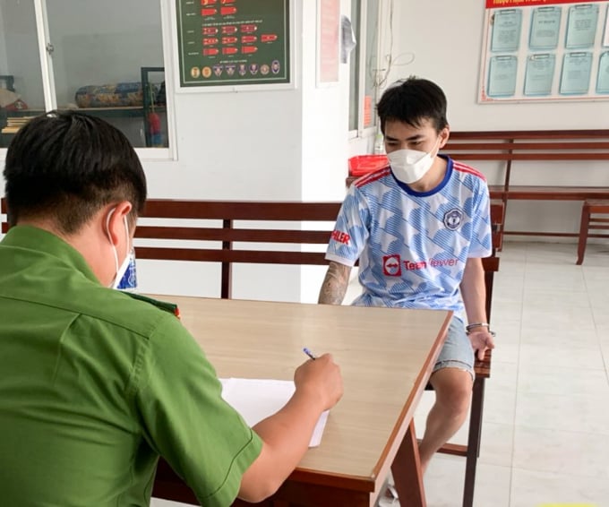 Đối tượng Nguyễn Nhựt Linh.