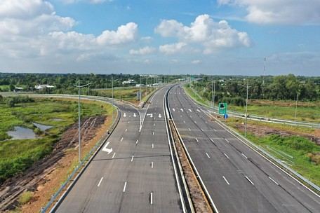 Dự án cao tốc Trung Lương- Mỹ Thuận có chiều dài hơn 51km, đi qua địa phận tỉnh Tiền Giang, tổng mức đầu tư hơn 12.600 tỷ đồng.