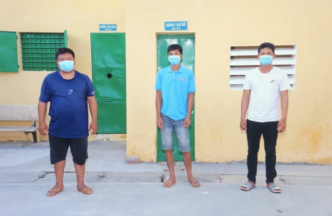 Các đối tượng Bé, Được, Bạc (từ phải sang).