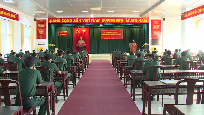 Quang cảnh buổi lễ.