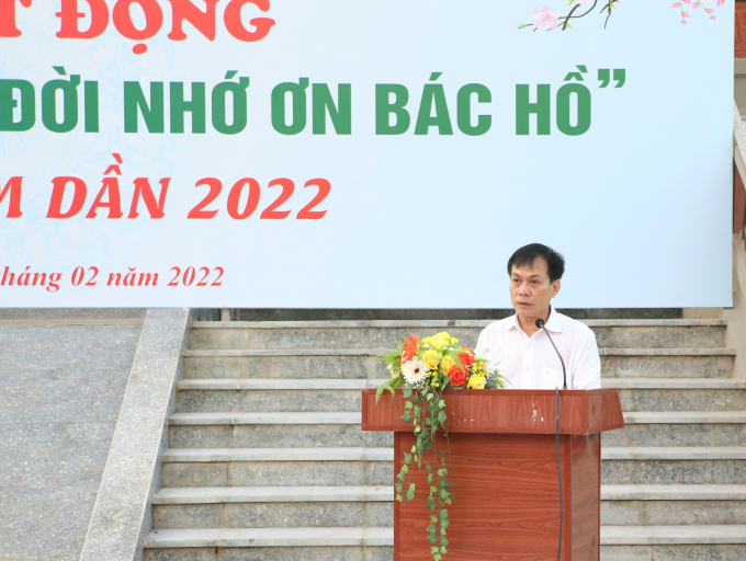 Ông Nguyễn Ngọc Hè - Phó Chủ tịch UBND TP. Cần Thơ phát biểu tại lễ phát động Tết trồng cây.