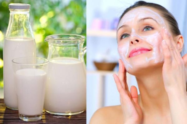 Có thể nói, một trong những nguyên liệu làm căng da mặt tại nhà không thể thiếu đó chính là sữa tươi. Bạn cần chọn loại sữa không đường khi làm đẹp để có được hiệu quả tốt trong thời gian ngắn nhất. Ảnh: Internet.
