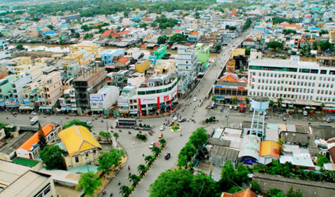 TP. Bạc Liêu ngày nay. Ảnh: T.L