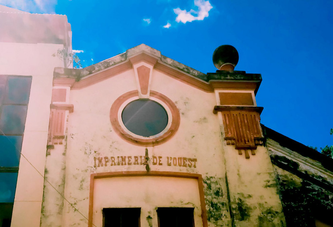'Imprimerie de L'Ouest'- nhà in miền Tây, dấu ấn còn lưu lại tại Cần Thơ (Ảnh: Internet)