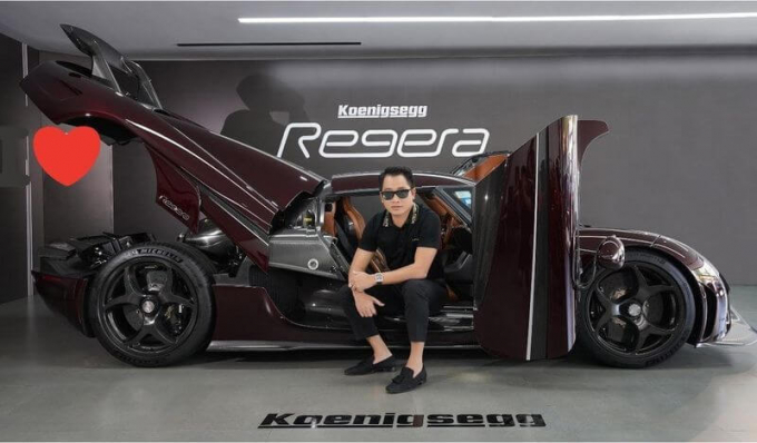 Koenigsegg Regera của đại gia Hoàng Kim Khánh có giá hơn 180 tỷ đồng