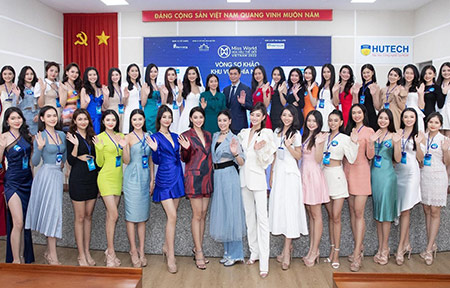 Các thí sinh lọt vào vòng chung khảo toàn quốc Hoa hậu thế giới Việt Nam 2022