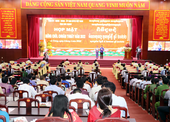 Quang cảnh toàn buổi lễ.