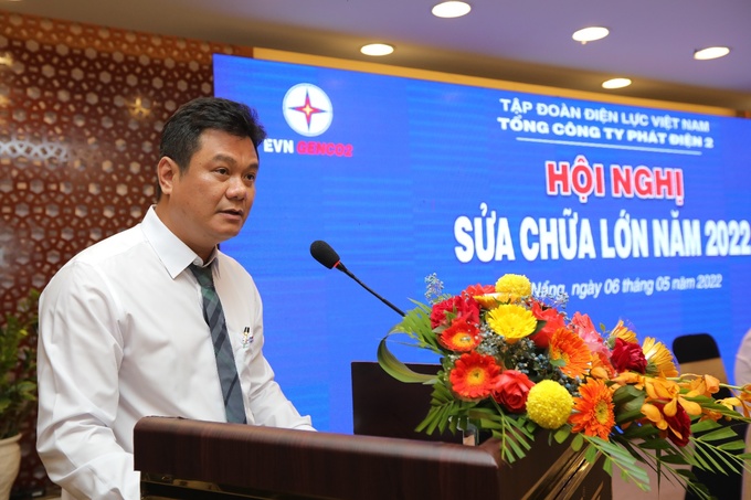Ông Ngô Việt Hưng – Chủ tịch HĐQT Công ty Cổ phần Thủy điện A Vương phát biểu tham luận