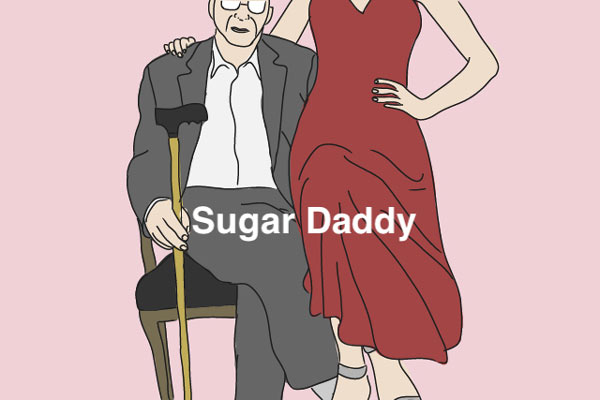 Sugar Baby - Sugar Daddy là mối quan hệ yêu quên tuổi tác hay mại dâm biến tướng (Ảnh minh họa)