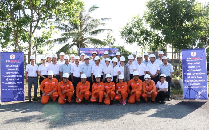 Công ty Nhiệt điện Cần Thơ tham gia phát động phong trào “Trồng cây năm 2022”