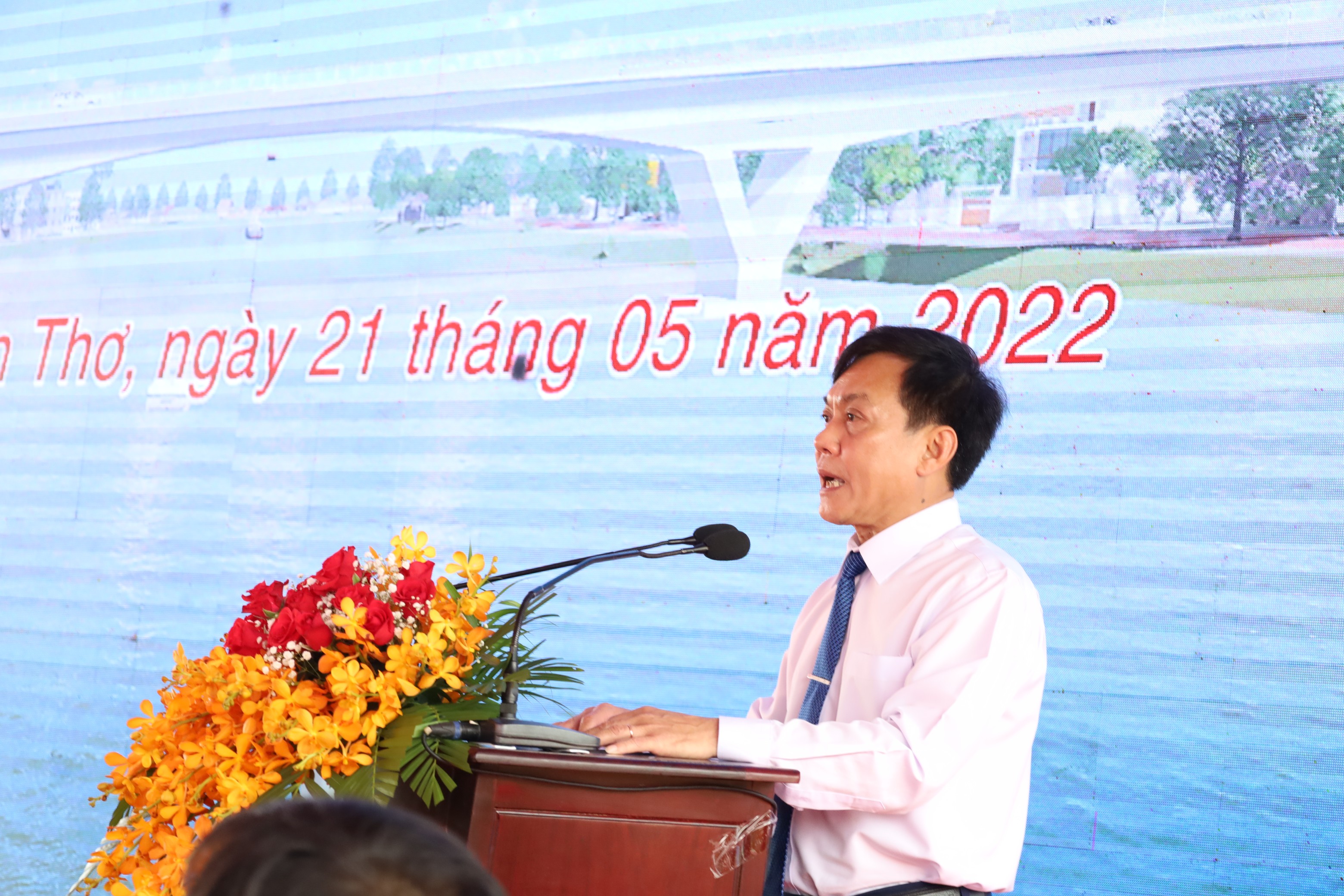 Ông Nguyễn Ngọc Hè - Phó chủ tịch UBND TP. Cần Thơ phát biểu tại buổi lễ.