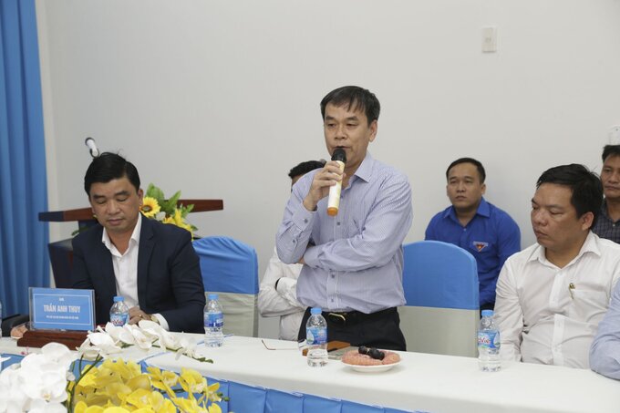 Anh Đinh Tuấn Kiệt - Chủ tịch hội Doanh nhân trẻ TP Cần Thơ chia sẻ cách quản lý phát triển hội.