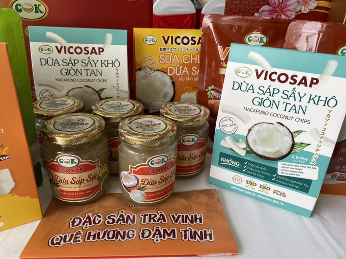 Một số sản phẩm đặc trưng của VICOSAP.