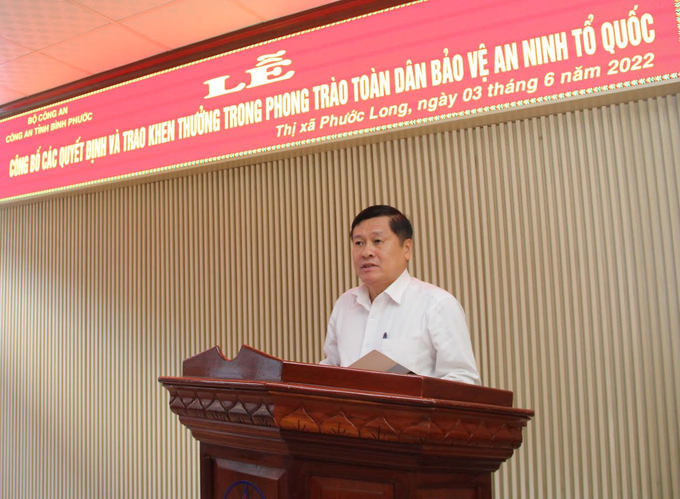 Tổng Giám đốc Nguyễn Văn Non phát biểu đáp từ.