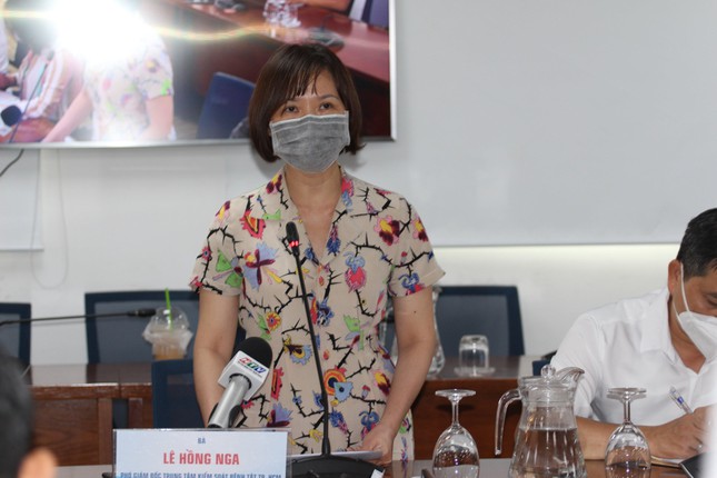 BS Lê Hồng Nga, Phó giám đốc Trung tâm Kiểm soát Bệnh tật TP. HCM
