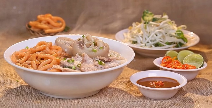 Độc đáo bún suông miền Tây