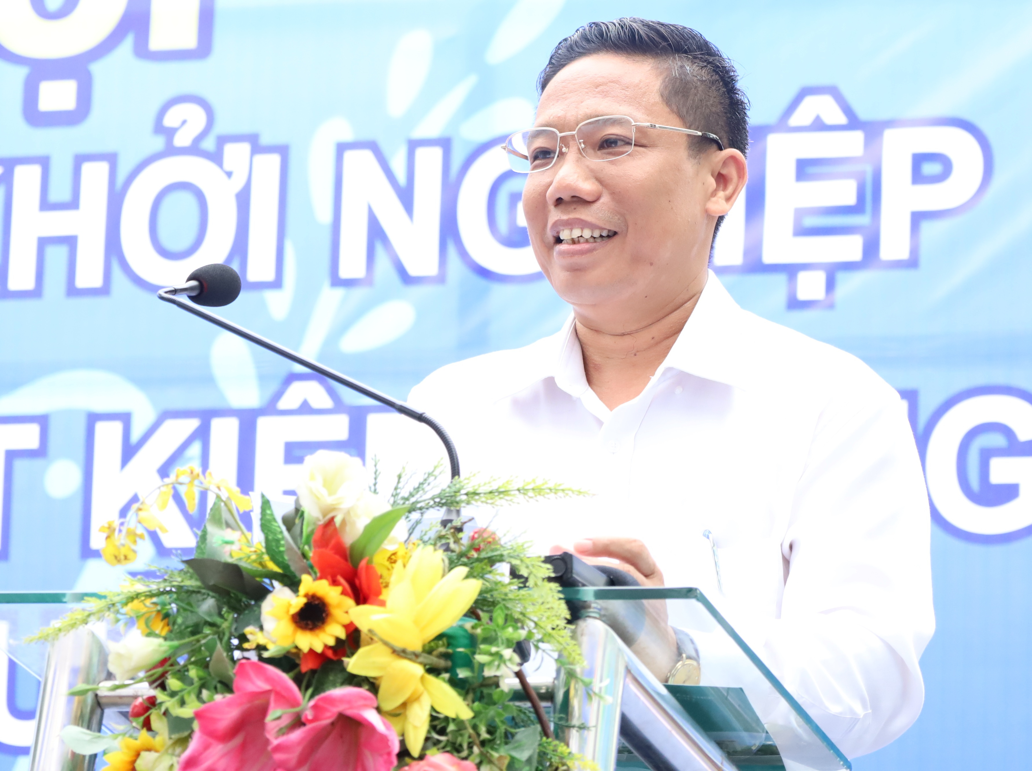 Ông Nguyễn Thực Hiện - Phó Chủ tịch UBND TP. Cần Thơ phát biểu tại chương trình.