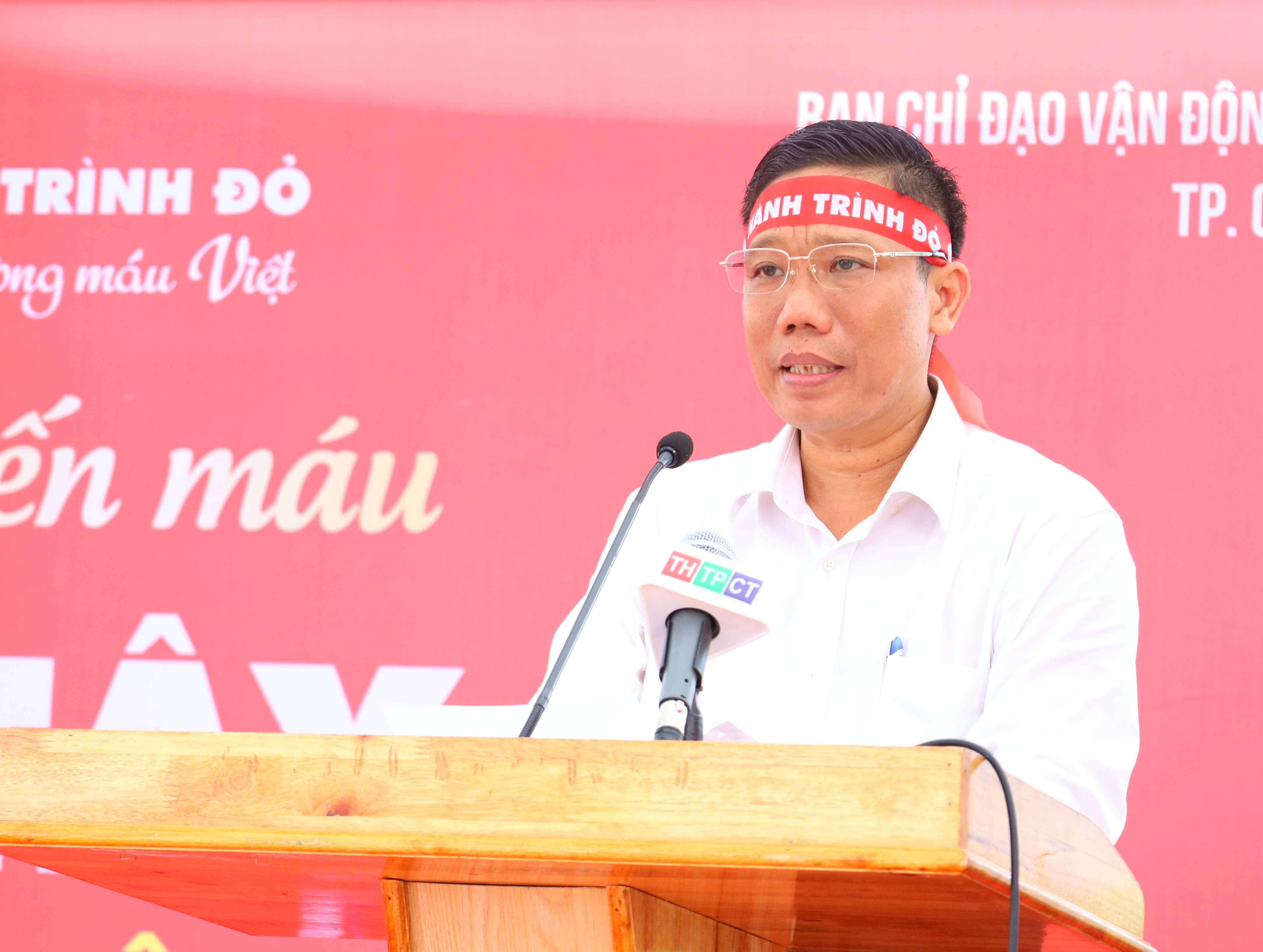 Ông Nguyễn Thực Hiện – Phó Chủ tịch UBND TP. Cần Thơ phát biểu chao mừng tại chương trình.