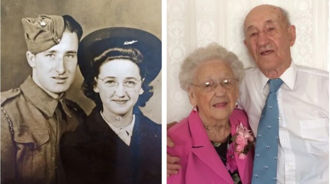 Cặp đôi đã kết hôn được 80 năm, có 5 người con gái và 3 người con trai. (Ảnh: CBC).