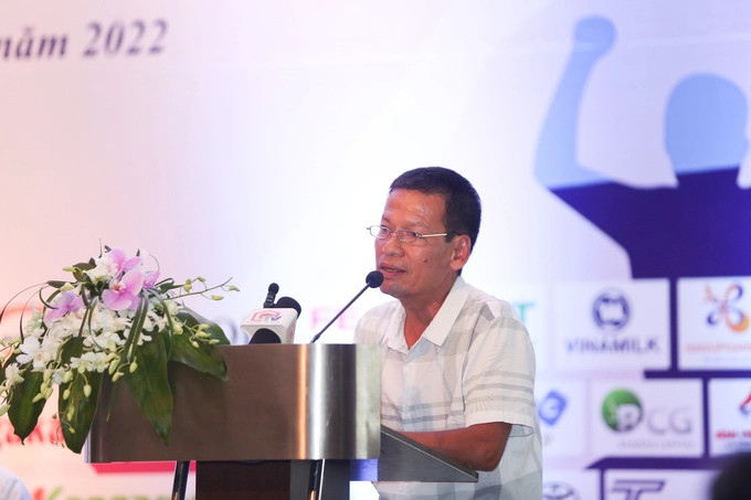 Ông Trương Thế Toàn - Trưởng ban trọng tài liên đoàn bóng đá Hà Nội