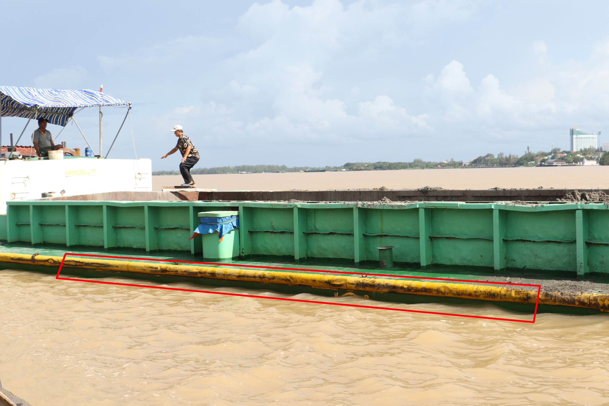 Phương tiện sau khi hạ tải đã đảm bảo điều kiện an toàn để vận chuyển hàng hóa.