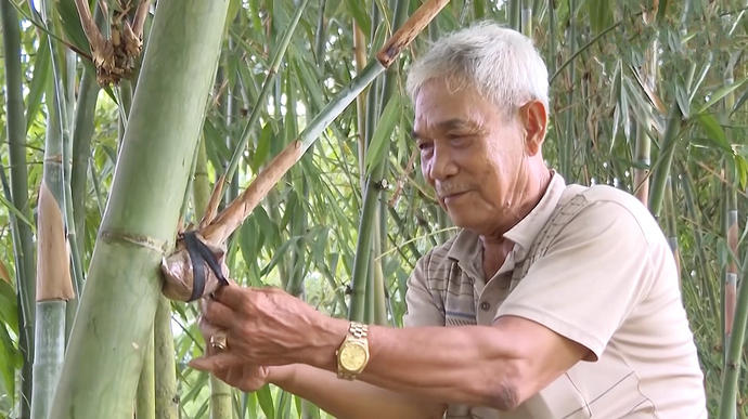 Ông Nguyễn Văn Tấn - Cư ngụ tại xã Trung An, huyện Cờ Đỏ, TP Cần Thơ. Ảnh: Mỹ Phú