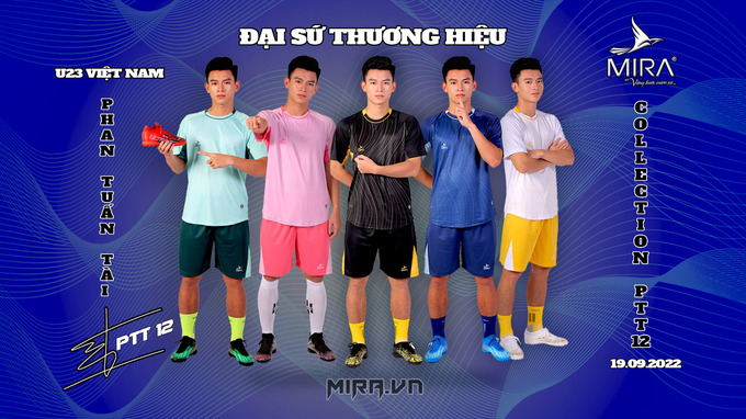 Cầu thủ Phan Tuấn Tài - Đại sứ thương hiệu giày Mira (PTT12)