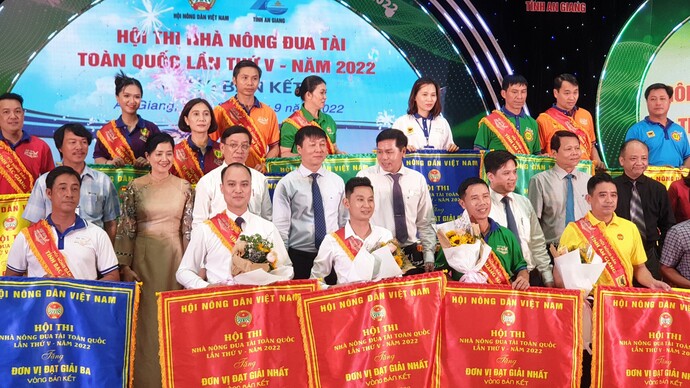 Hội thi Nhà nông đua tài toàn quốc lần thứ V năm 2022 đã thu hút trên 1 triệu lượt cán bộ, hội viên nông dân trong cả nước về tham dự. Ảnh: Báo Dân Việt.