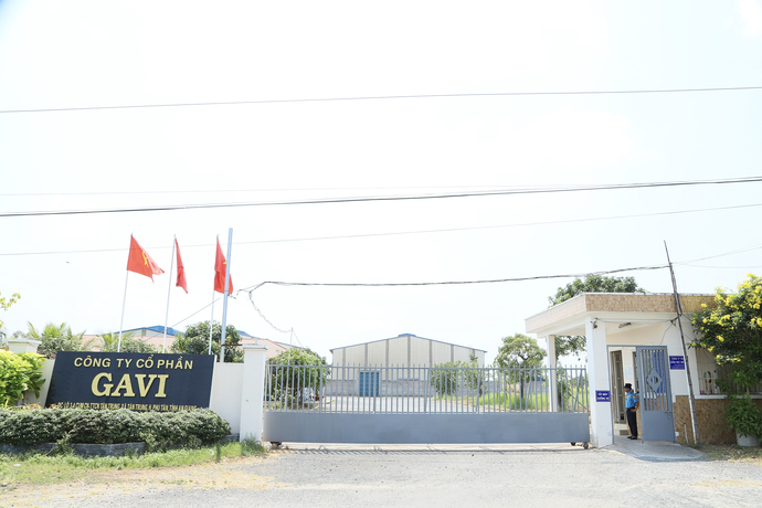 Nhà máy gạo Công ty CP GAVI tại An Giang.