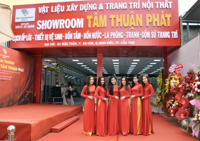 Showroom Tâm Thuận Phát tọa lạc tại số 84, đường Mậu Thân, Phường An Hòa, Quận Ninh Kiều, TP Cần Thơ.