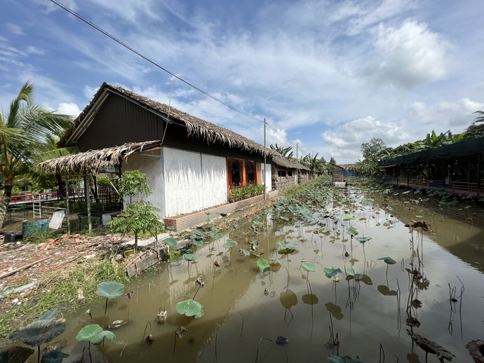 Không gian yên bình, thoải mái giữa lòng đô thị.