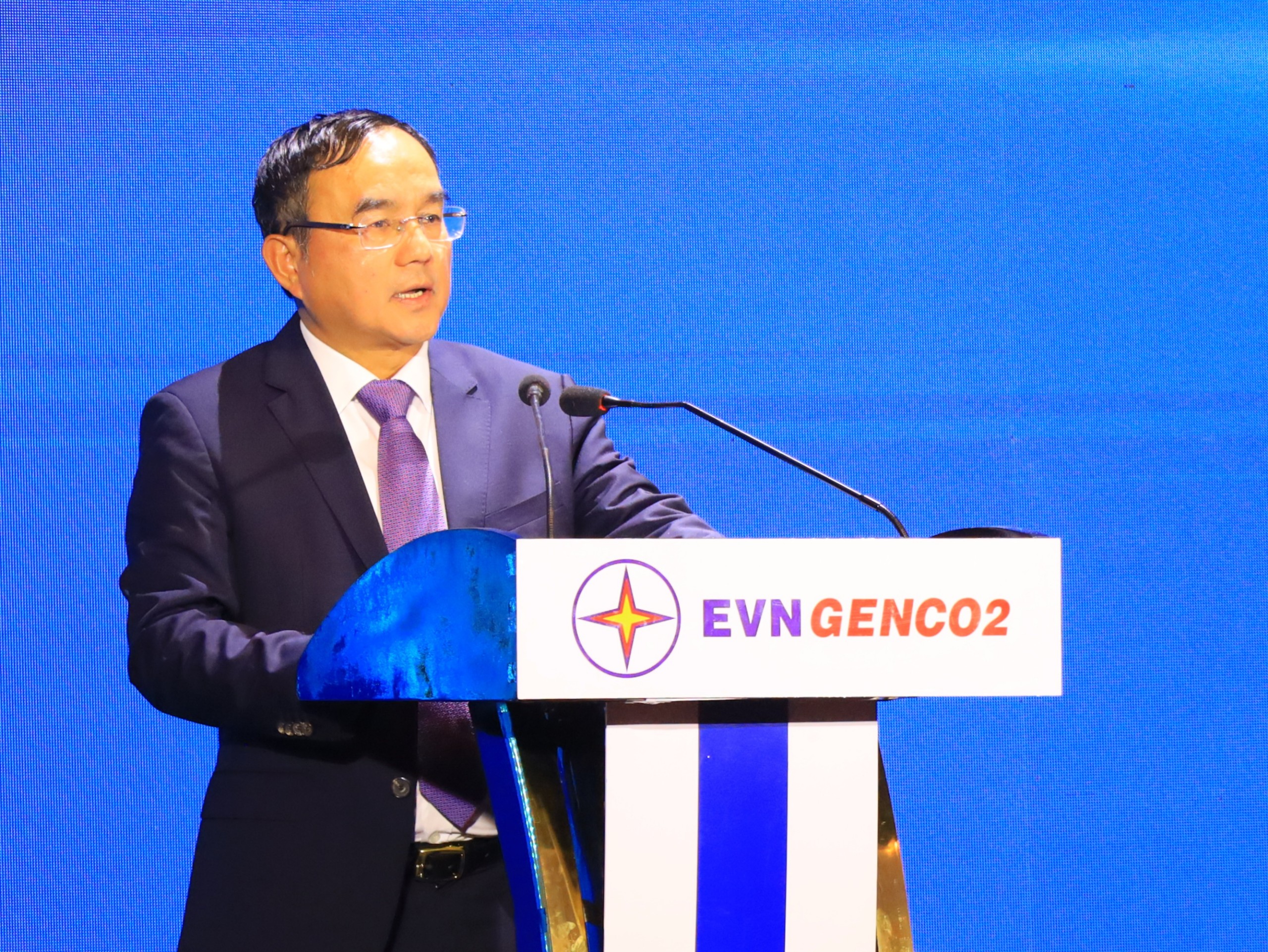 Ông Dương Quang Thành – Chủ tịch HĐTV EVN phát biểu chỉ đạo tại Hội nghị.