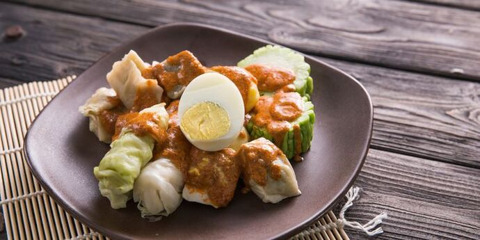 Món Siomay (Indonesia). Ảnh: Sưu tầm.