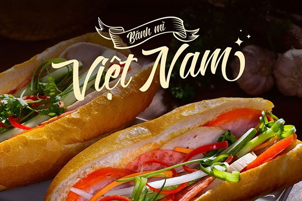Bánh mì Việt Nam có nhân được chế biến vô cùng sáng tạo. Ảnh Sưu tầm.