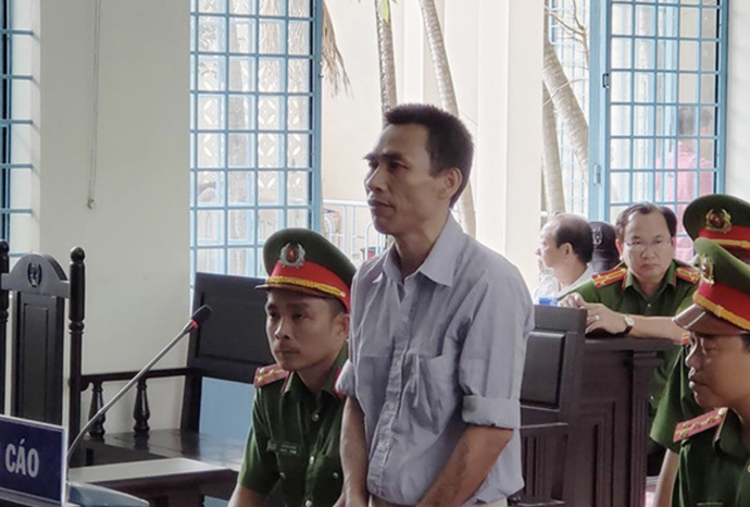 HĐXX đã tuyên phạt bị cáo Lê Minh Thể 2 năm tù giam về tội danh nói trên vào năm 2109. Ảnh: PV.