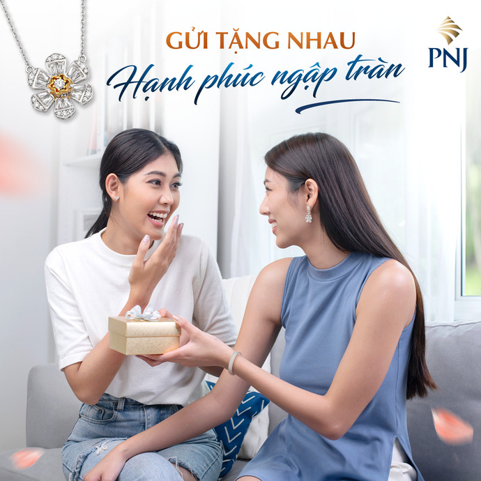 Cùng PNJ gửi gắm yêu thương với những món quà ý nghĩa đến người phụ nữ yêu thương của gia đình.