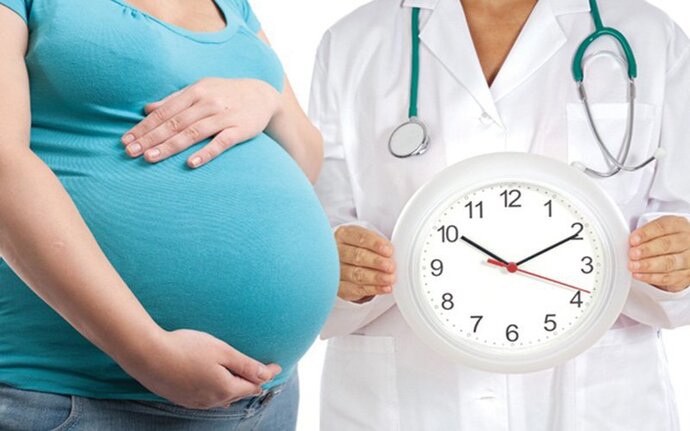 Có tới 80% thai nhi chào đời không đúng như lịch dự sinh (Ảnh minh họa)