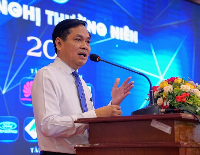 Ông Nguyễn Văn Hồng - Phó chủ tịch UBND TP Cần Thơ đánh giá cao CBA trong các hoạt động hỗ trợ hội viên, làm tốt vai trò kết nối giữa DN và chính quyền thành phố.