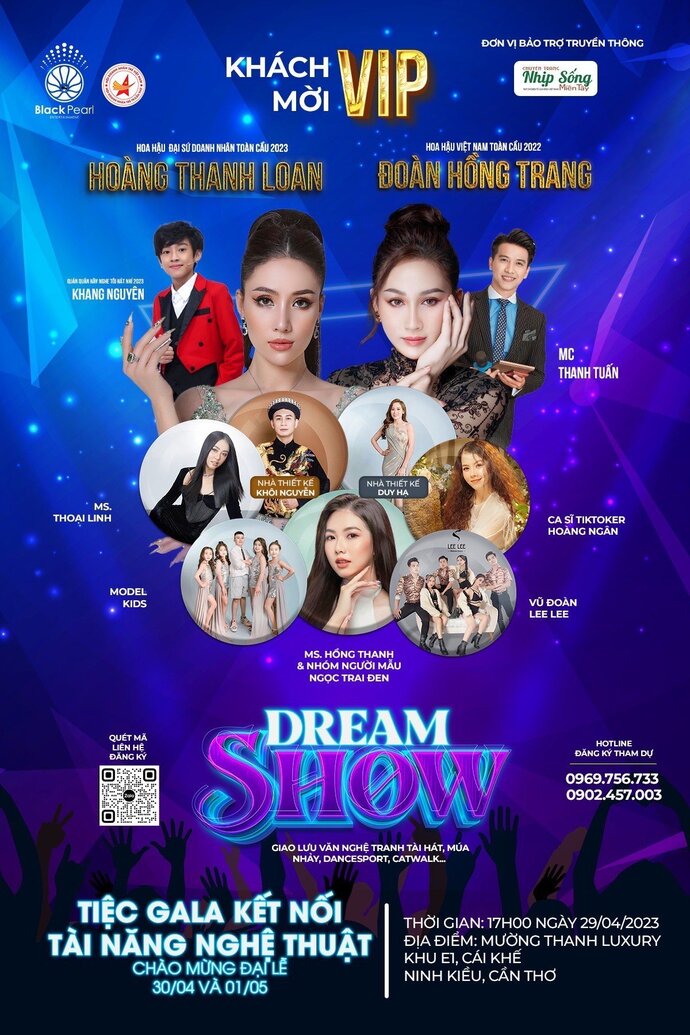 Gala DREAM SHOW mở ra với những cuộc giao lưu, tranh tài từ các thể loại hát nhạc trẻ, bolero, dân ca hay múa, nhảy, dancesport cho đến chương trình biểu diễn thời trang,...